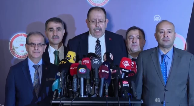 YSK Başkanı Yener: Erdoğan yüzde 54,47, Kılıçdaroğlu yüzde 45,53