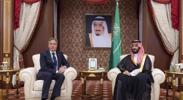 ABD Dışişleri Bakanı Blinken, Suudi Veliaht Prensi ile görüştü