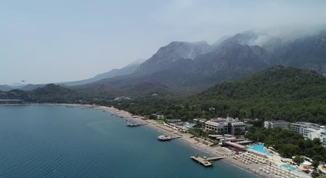 Antalya'nın Kemer ilçesindeki orman yangını kontrol altını alındı