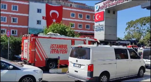 Bakırköy Dr. Sadi Konuk Eğitim ve Araştırma Hastanesi’nde çıkan yangın söndürüldü