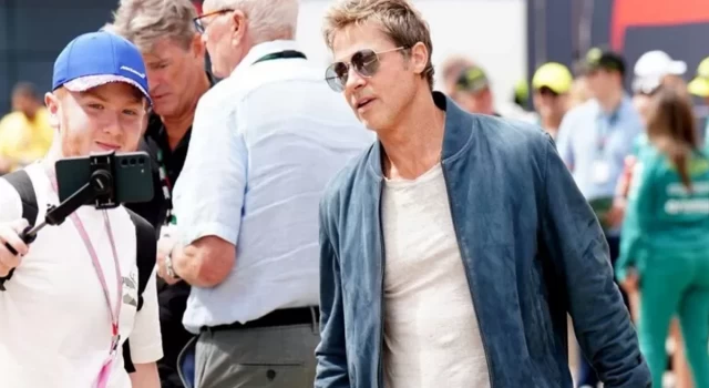 Brad Pitt hafta sonu İngiltere’de Formula 1’de ‘yarışacak’