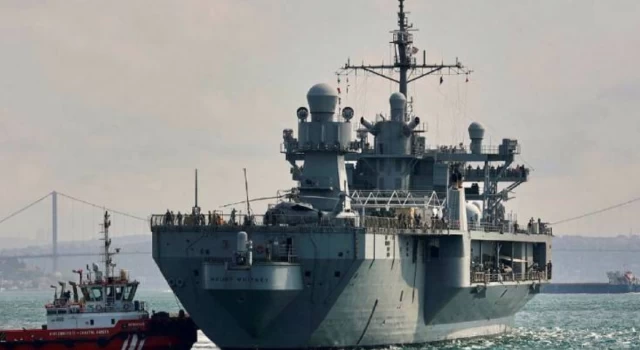 ABD savaş gemileri art arda Türkiye'ye geldi