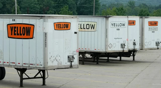 ABD’li nakliye şirketi Yellow iflas etti