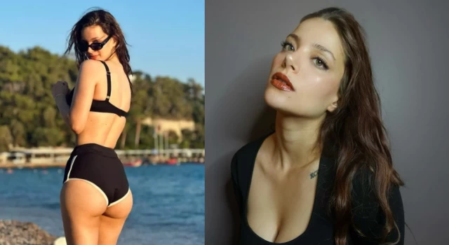 Leyla Tanlar'ın bikinili paylaşımına sevgilisi Burak Dakak’tan uyarı