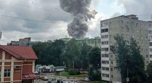 Moskova yakınlarındaki Rus savunma fabrikasında patlama