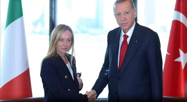Cumhurbaşkanı Erdoğan, Netanyahu ve Meloni ile görüştü