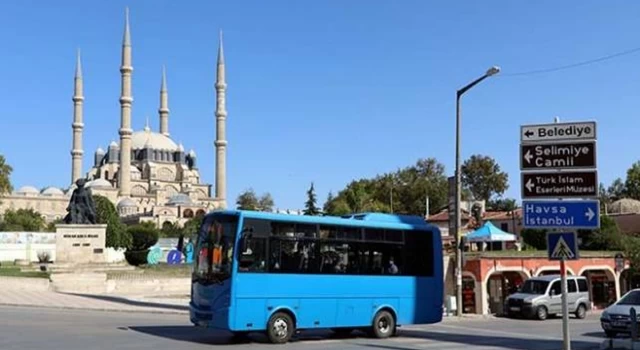 Edirne’de toplu ulaşıma yüzde 40 zam