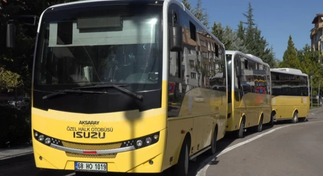 Aksaray'da toplu taşımaya iki ayda ikinci zam yapıldı