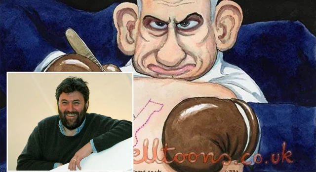 Netanyahu karikatürü 'antisemitik' bulundu, The Guardian'daki 42 yıllık işinden kovuldu