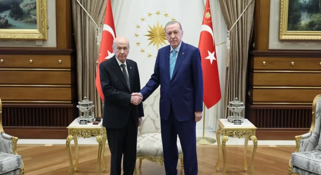Cumhurbaşkanı Erdoğan, saat 15:00'te MHP lideri Bahçeli ile görüşecek