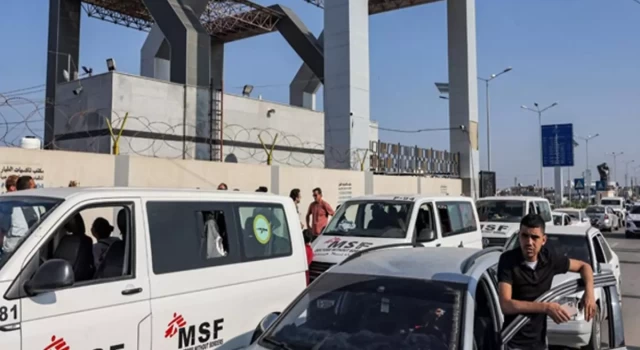 Refah Sınır Kapısı yabancıların ve ağır yaralıların tahliyesi için yeniden açıldı