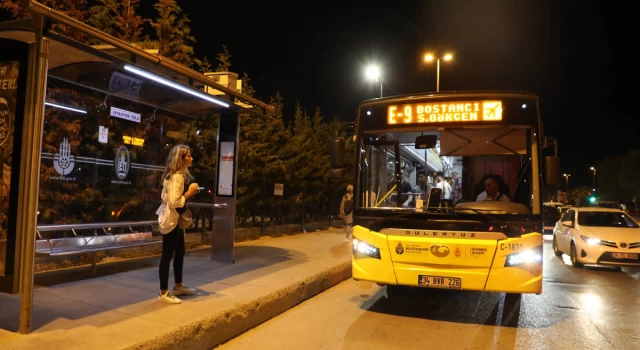 İstanbul'da gece saatlerindeki otobüs seferlerinin sayısı artırıldı