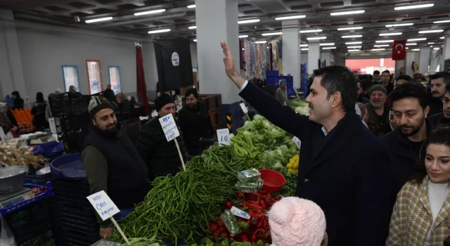 İBB Başkan Adayı Murat Kurum: İstanbul’da 200 yeni pazar açacağız