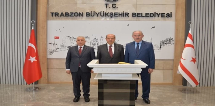 KKTC Cumhurbaşkanı Ersin Tatar’dan Trabzon ziyareti