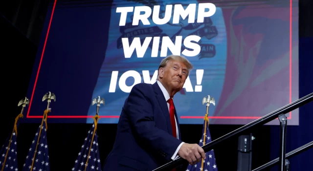 Trump, Iowa'daki ön seçimleri kazandı