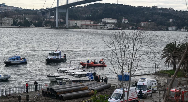 Beşiktaş'ta denize düşen iki kişiden biri hayatını kaybetti