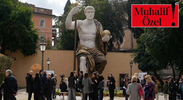 İstanbul’un kurucusu ve isim babası I. Konstantin’in dev heykeli, Roma’da yeniden hayat buldu