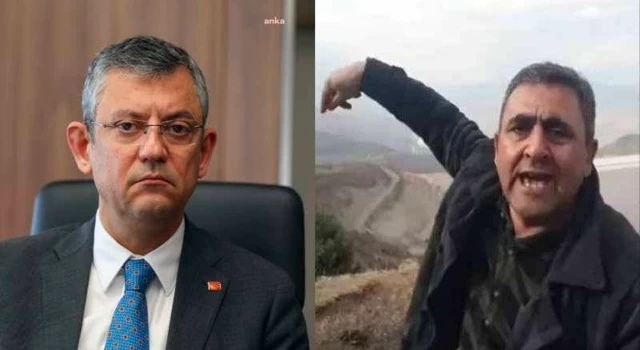 Özgür Özel'den gözaltına alınan İliç savunucusu Sedat Cezayirlioğlu'na destek