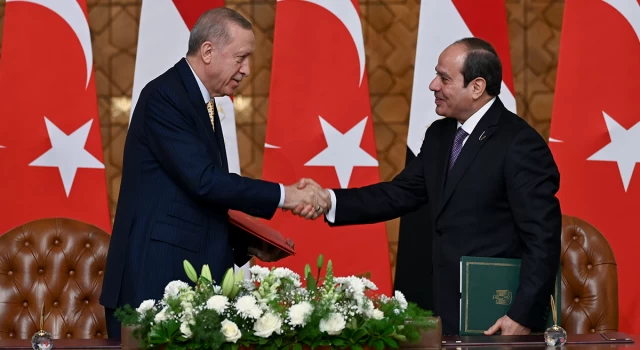 Türkiye ve Mısır'dan ortak bildiri