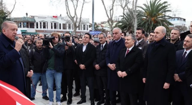 Yazar Alev Alatlı'nın cenaze törenine katılan Erdoğan: Bizimle yol arkadaşlığı yapan bir ablamızdı