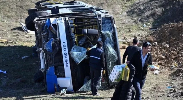 Ankara’da EGO otobüsü devrildi: 16 yaralı, bazılarının durumu ağır