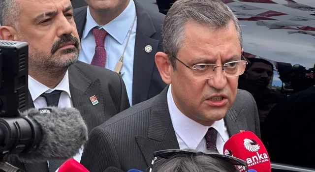 CHP Genel Başkanı Özel: Demirtaş'ın seçimlere yönelik açıklama yapmasını beklemiyorum