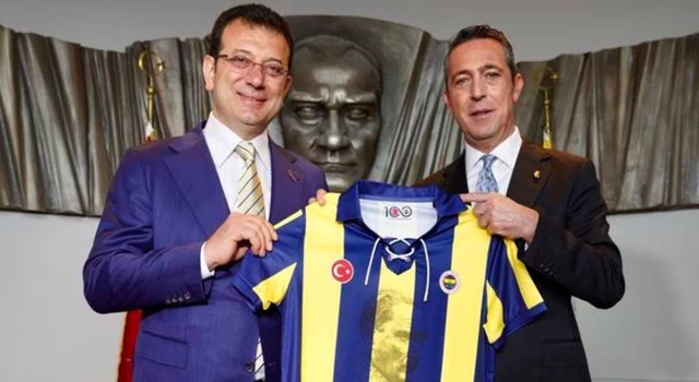 İmamoğlu, Fenerbahçe Başkanı Ali Koç'la bir araya geldi: "İş birliğini daha da güçlendireceğiz"