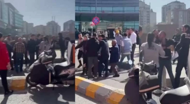İstanbul'da hastanede, hasta yakını tarafından doktora şiddet