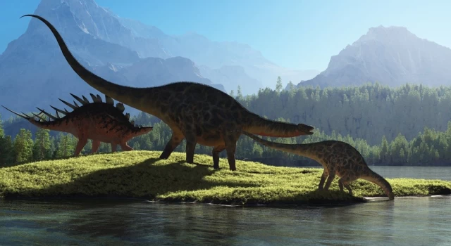 Dinozorların büyüklüğünün iklimle belirlenmediği ortaya çıktı