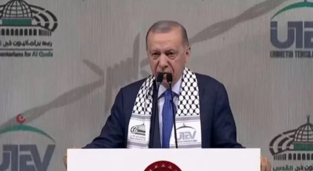 Erdoğan'dan Gazze açıklaması: 2 milyarlık İslam dünyası imtihanı başarıyla verememiştir