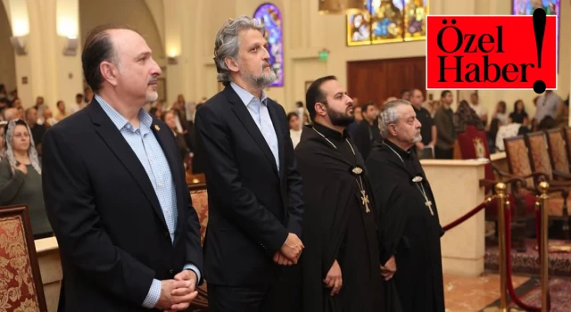 HDP’li Garo Paylan, Amerika’da Ermeni Kilisesi’nden kovuldu!
