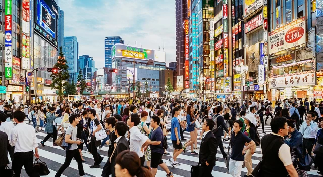 Japonya'nın nüfusunda 13 yıldır art arda düşüş yaşanıyor!