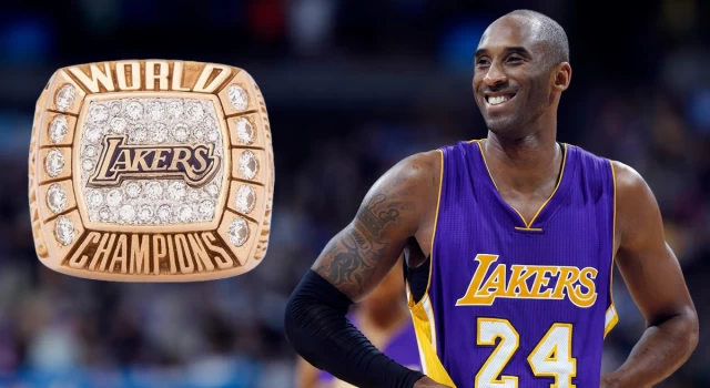 Kobe Bryant’ın yüzüğü rekor fiyata satıldı