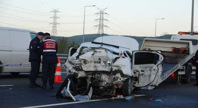 Kuzey Marmara Otoyolu'nda trafik kazası: 2 ölü, 4 yaralı