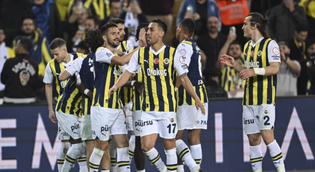 Maç sonucu: Fenerbahçe 2 - 1 Beşiktaş