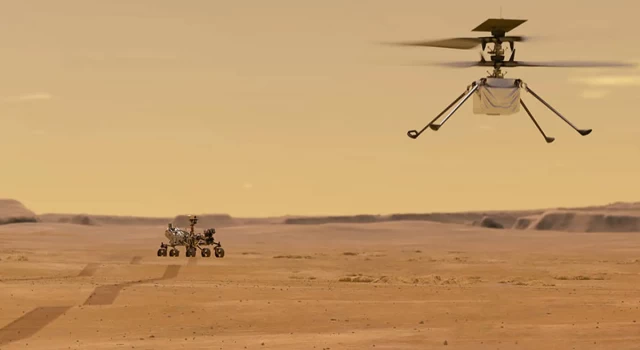 Mars helikopteri son mesajını gönderdi: Artık sabit kalacak