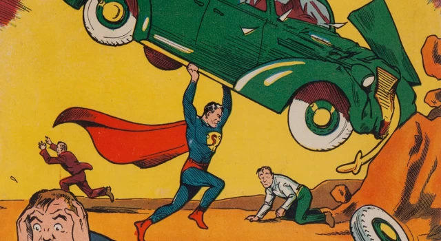 Superman'in ilk kez göründüğü çizgi roman mini bir servete mal oldu
