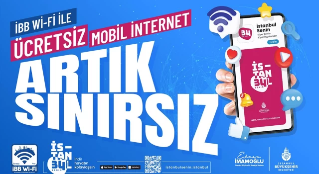 İBB, 11 Bin 500 erişim noktasıyla İstanbul’a sınırsız Wi-Fi hizmeti veriyor