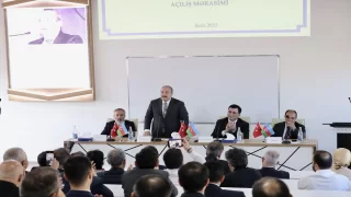 Bakan Varank, Bakü’deki Türkiye - Azerbaycan Dostluk Merkezinin açılışındaydı
