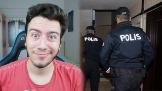 Youtuber Enes Batur’un evine polis baskın yaptı