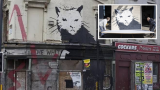 Banksy’nin "Beyaz Saray Sıçanı" rekor fiyata satıldı