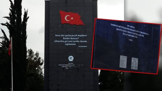 Şehitlik Anıtı'ndan Atatürk’ün adı çıkarıldı