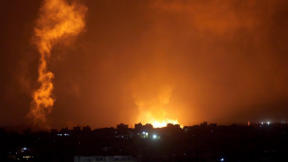 İsrail savaş uçakları Gazze'ye saldırdı