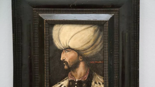Kanuni Sultan Süleyman Portresi İstanbul'da