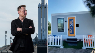 Elon Musk, SpaceX tesislerinin yakınındaki prefabrik eve yerleşti
