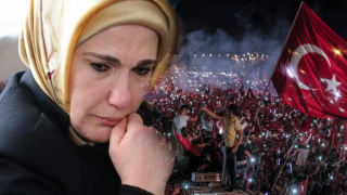Emine Erdoğan'ın gözyaşları