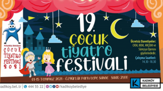 Kadıköy'de Çocuk Tiyatro Festivali Başladı