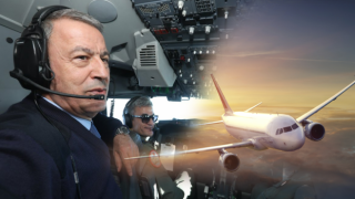 Milli Savunma Bakanı Hulusi Akar'ın uçağı acil iniş yaptı