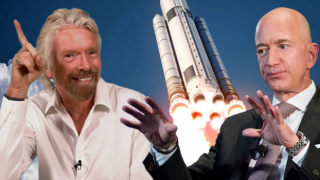 Milyarderlerin uzay yarışı. Branson'un, Bezos'tan önce uzaya gitme planı