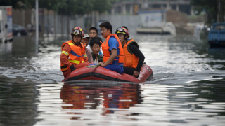 Çin'in Hubei Eyaleti'nde sel : 21 kişi hayatını kaybetti